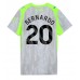 Manchester City Bernardo Silva #20 Tredjedrakt Dame 2025-26 Korte ermer
